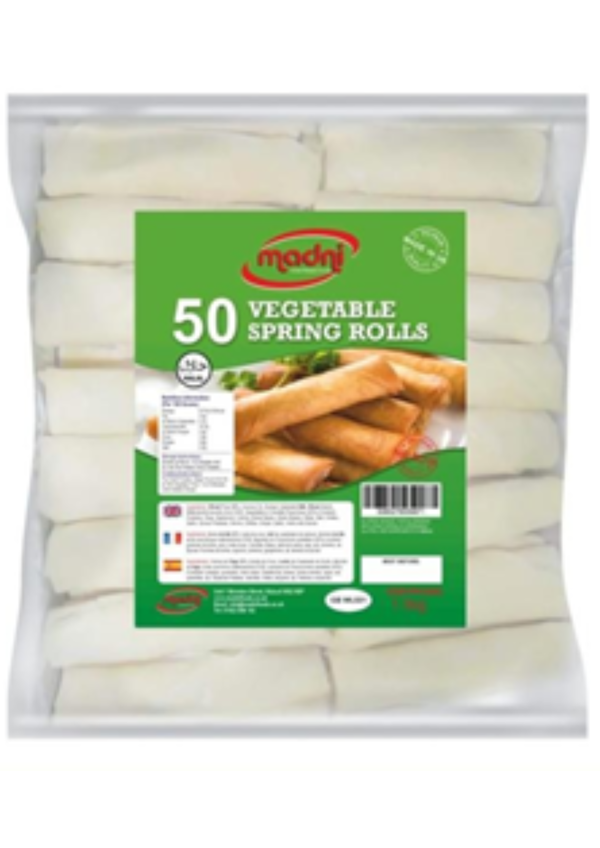 Vegetable Spring Rolls ( Family Pack )