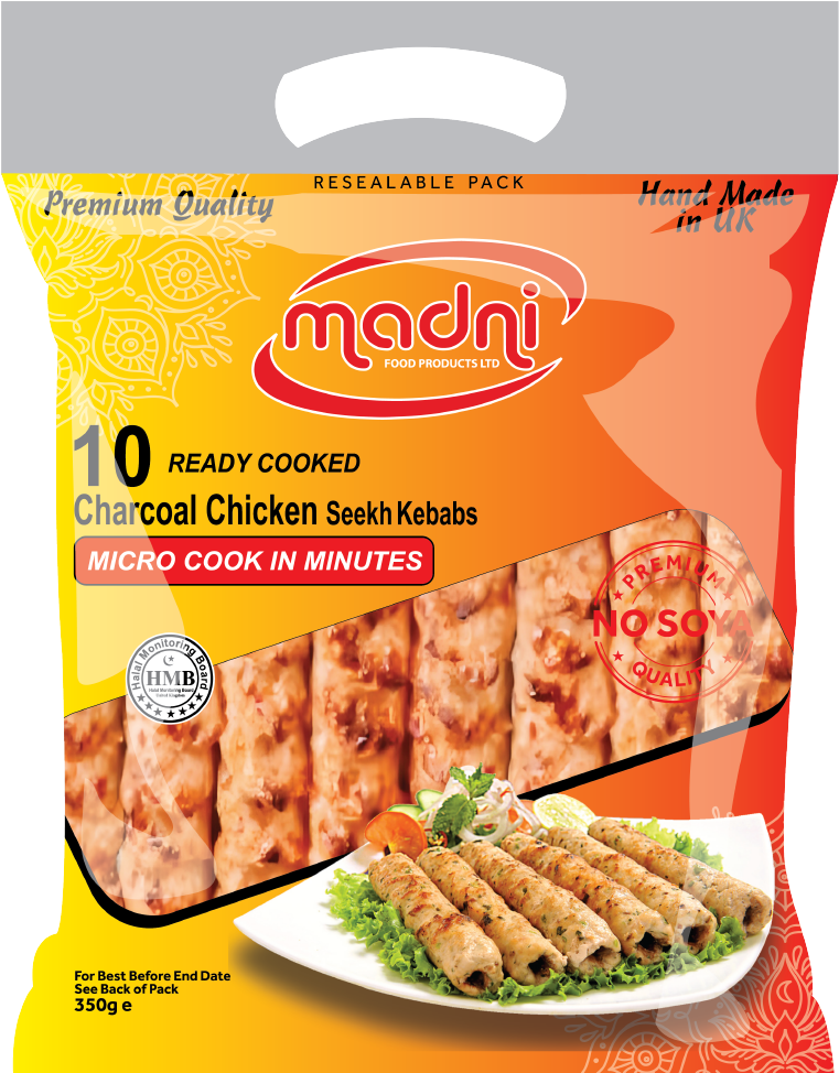 Charcoal Chicken Seekh Kebabs