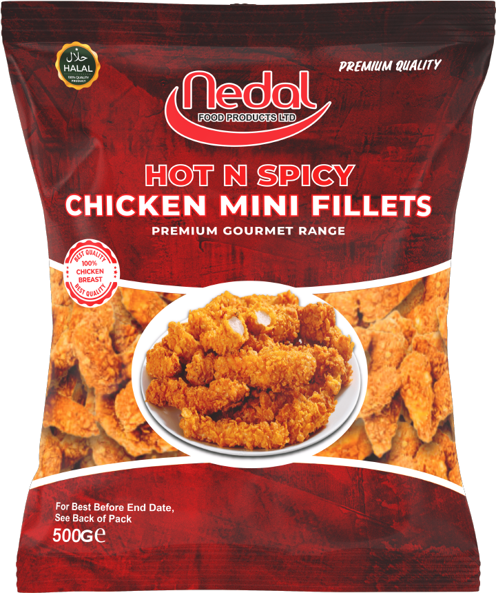 Hot and Spicy Chicken Mini Fillets